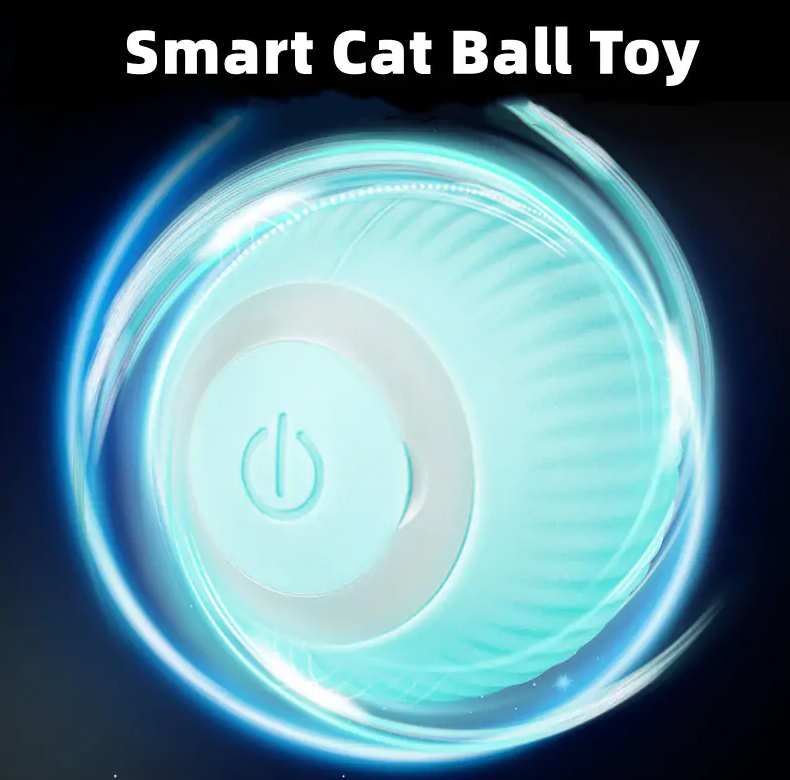 Original™ Smart Portabel Kattbollsleksak – Den Ultimata Interaktiva Leksaken för Din Katt!